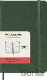 Moleskine – 12-mesačný denný diár 2025 - zelený