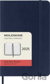 Moleskine – 12-mesačný denný diár 2025 - modrý