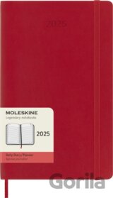 Moleskine – 12-mesačný denný diár 2025 - červený