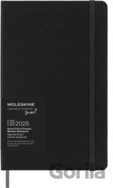 Moleskine – 12-mesačný Smart plánovací zápisník (diár) 2025 - čierny