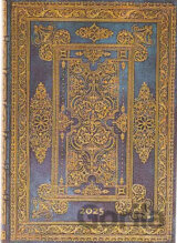 Paperblanks - denný diár Blue Luxe 2025