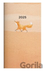 Vreckový diár 14-dňový 2025 - Líška