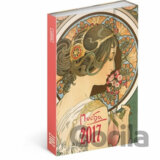 Diář 2017 - Alfons Mucha - týdenní (GB, DE, FR, IT, ES, NL)