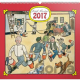 Kalendář nástěnný 2017 - J.Lada/Na vsi - prodloužená verze