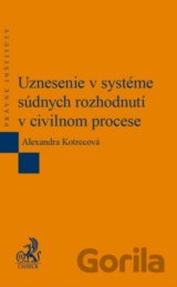 Uznesenie v systéme súdnych rozhodnutí v civilnom procese