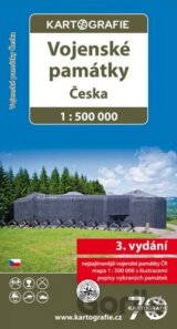 Vojenské památky Česka 1:500 000
