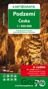 Podzemí Česka 1:500 000 (tematická mapa)