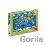 Mapa zvierat 100 xl