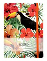 Spoko zápisník Jungle tukan A5, linkovaný