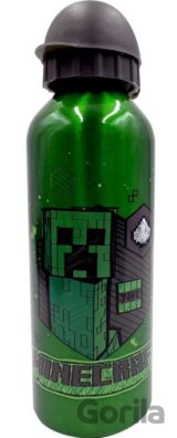 Hliníková fľaša na pitie Minecraft: Creeper