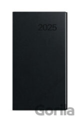 Týdenní diář 2025 Jakub Vivella kapesní černá