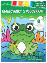 Omalovánky s vodovkami - Veselá zvířátka A4