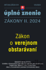 Aktualizácia II/4 / 2024 - Verejné obstarávanie