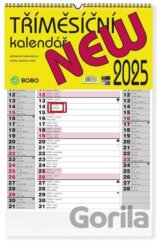 New 2025 - nástěnný kalendář