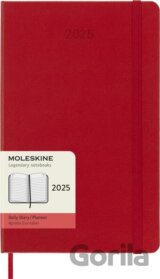 Moleskine – 12-mesačný denný diár 2025 - červený