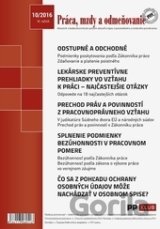 Práca, mzdy a odmeňovanie 10/2016