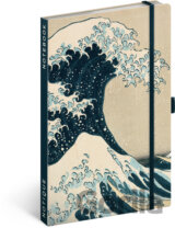 NOTIQUE Notes Katsushika Hokusai (linajkovaný)