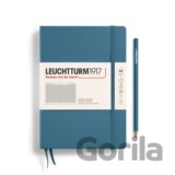 Leuchtturm1917 Zápisník Stone Blue Medium A5 čtverečkovaný