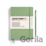 Leuchtturm1917 Zápisník Sage Medium A5 čtverečkovaný