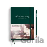 Leuchtturm1917 Zápisník Some Lines A Day A5 Forest Green