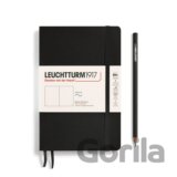 Leuchtturm1917 Zápisník Black Softcover B6+ čistý