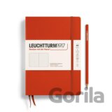 Leuchtturm1917 Zápisník Fox Red Medium A5 tečkovaný