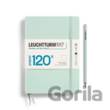 Leuchtturm1917 Zápisník 120G Mint Green Medium A5 čistý