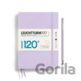 Leuchtturm1917 Zápisník 120G Lilac Medium A5 tečkovaný