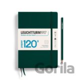 Leuchtturm1917 Zápisník 120G Forest Green Medium A5 linkovaný