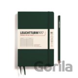 Leuchtturm1917 Zápisník Forest Green Paperback B6+ linkovaný