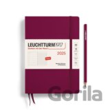 Leuchtturm1917 Weekly Planner & Notebook Medium (A5) 2025 Port Red