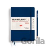 Leuchtturm1917 Weekly Planner & Notebook Medium (A5) 2025 Navy