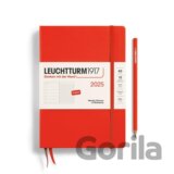 Leuchtturm1917 Weekly Planner & Notebook Medium (A5) 2025 Lobster