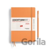 Leuchtturm1917 Weekly Planner & Notebook Medium (A5) 2025 Apricot - tečkovaný