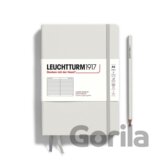 Leuchtturm1917 Zápisník Light Grey Medium A5 linkovaný