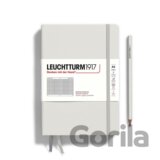 Leuchtturm1917 Zápisník Light Grey Medium A5 čtverečkovaný