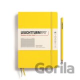Leuchtturm1917 Zápisník Lemon Medium A5 čtverečkovaný