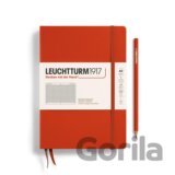 Leuchtturm1917 Zápisník Fox Red Medium A5 čtverečkovaný