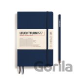 Leuchtturm1917 Zápisník Navy Softcover B6+ linkovaný