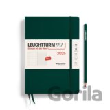 Leuchtturm1917 Weekly Planner & Notebook Medium (A5) 2025 Forest Green