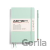 Leuchtturm1917 Zápisník Mint Green Paperback B6+ linkovaný