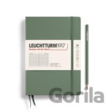 Leuchtturm1917 Zápisník Olive Medium A5 linkovaný