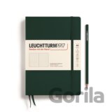 Leuchtturm1917 Zápisník Forest Green Medium A5 tečkovaný
