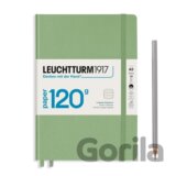 Leuchtturm1917 Zápisník 120G Sage A5 linkovaný