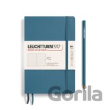 Leuchtturm1917 Zápisník Stone Blue Softcover B6+ tečkovaný