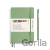 Leuchtturm1917 Zápisník Sage Softcover B6+ linkovaný