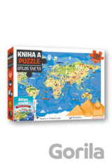 Kniha a puzzle: Atlas sveta