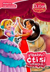 Elena z Avaloru: Vybarvuj, čti si, nalepuj
