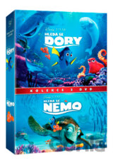 Kolekce: Hledá se Nemo + Hledá se Dory (2 DVD - SK/CZ dabing)