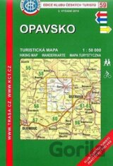 KČT 59 - Opavsko/turistická mapa